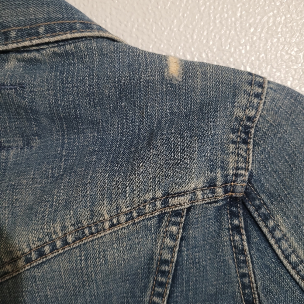 Aeropostle distressed denim jacket size xs - Picture 5 of 8